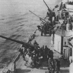 Cañones de 120 mm del crucero Canarias