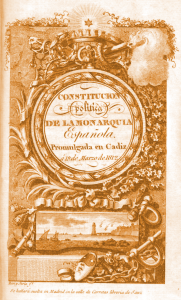 Ejemplar de la Constitución de 1812