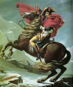 Retrato ecuestre de Napoleón